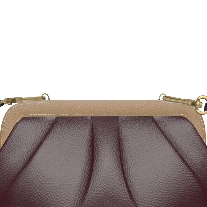 The Merlot Pleated Frame