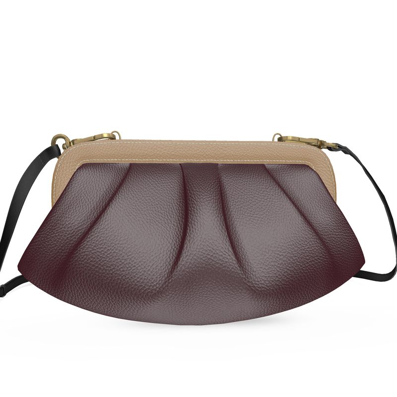 The Merlot Pleated Frame