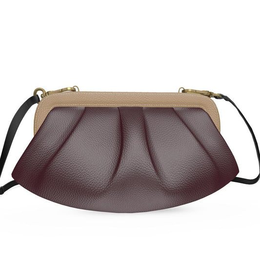 The Merlot Pleated Frame