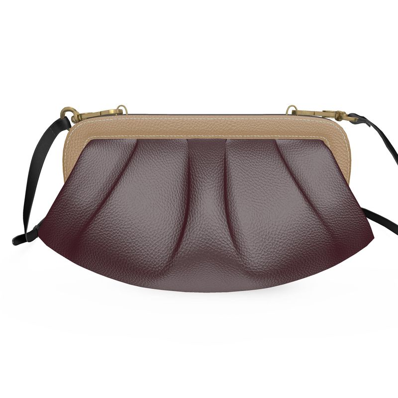 The Merlot Pleated Frame