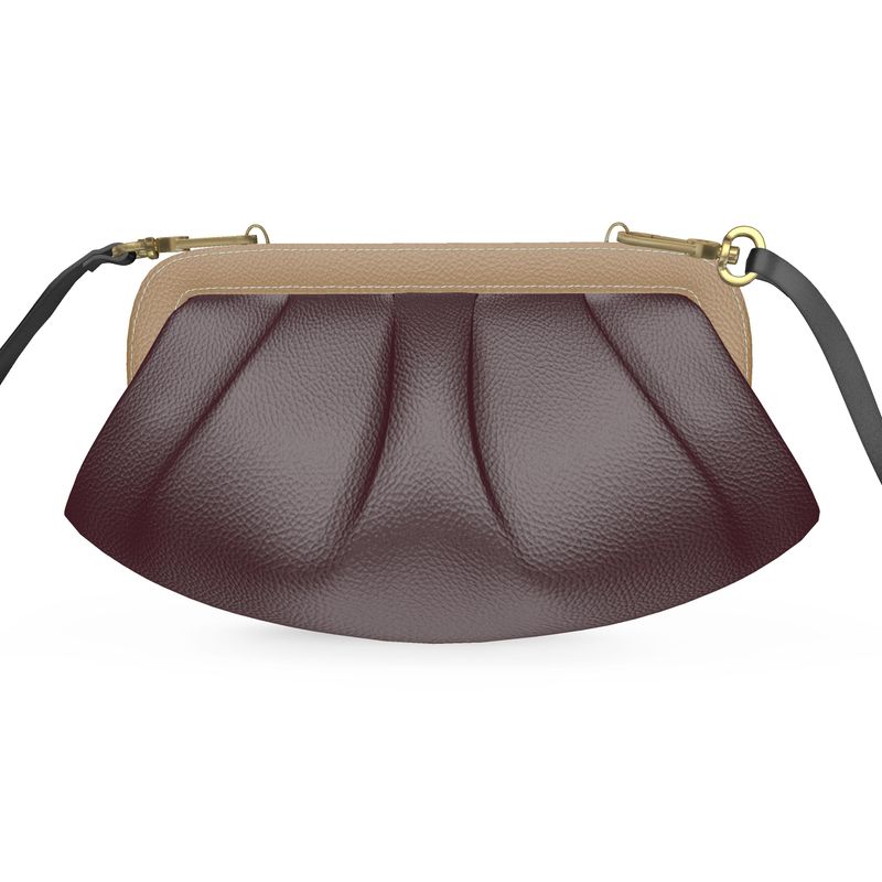 The Merlot Pleated Frame