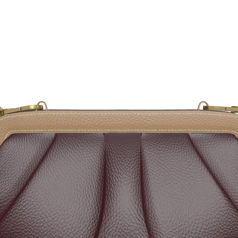 The Merlot Pleated Frame