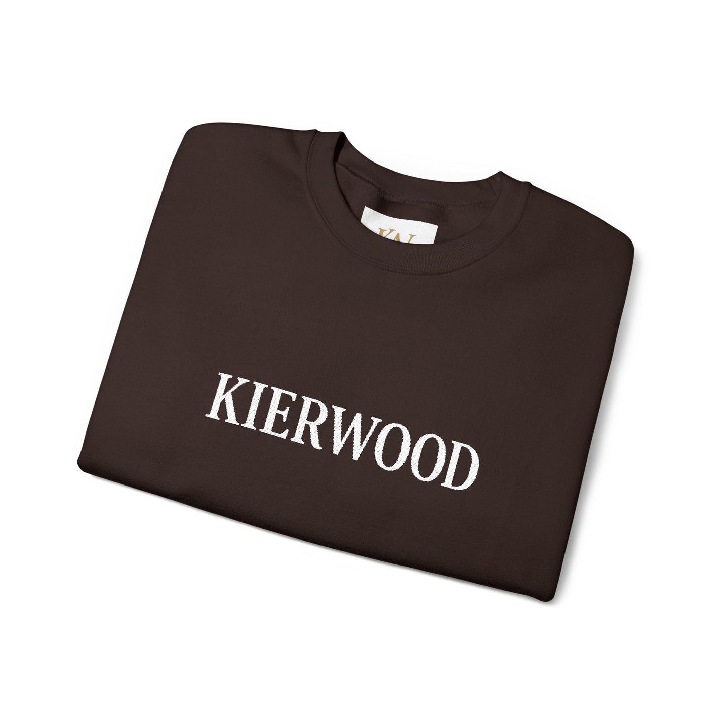 Kierwood Embroidered Crewneck — Fall 2025 Collection